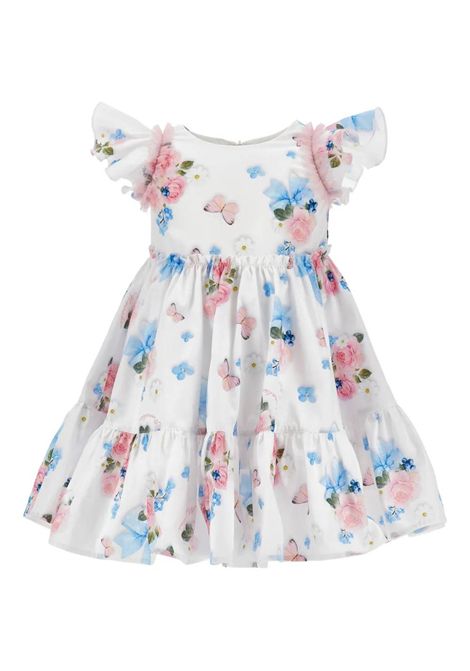 Abito con rouches MONNALISA KIDS | 31G904 76560099